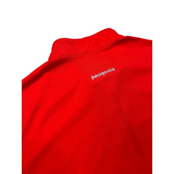 Patagonia Men’s Red 1/2 Zip Henley Outdoor Cycling Jersey Lightweight Shirt -‎ M - Picture 5 of 9